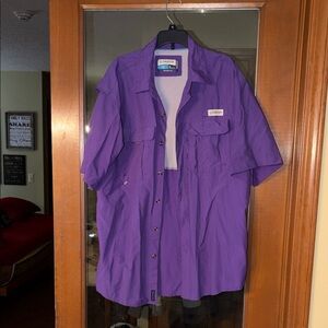 Men’s Magellan Outdoors Fish Gear Relaxed Fit Shirt size Large